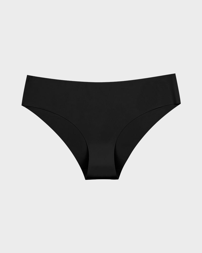Seamless Ice-Silk Low-Rise Knickers 5-Pack - FirmaSmooth