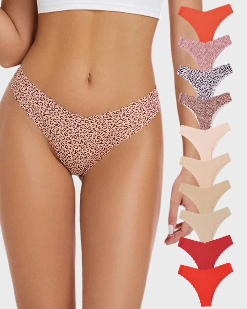 Seamless Wave-Edged Knickers 10-Pack - FirmaSmooth