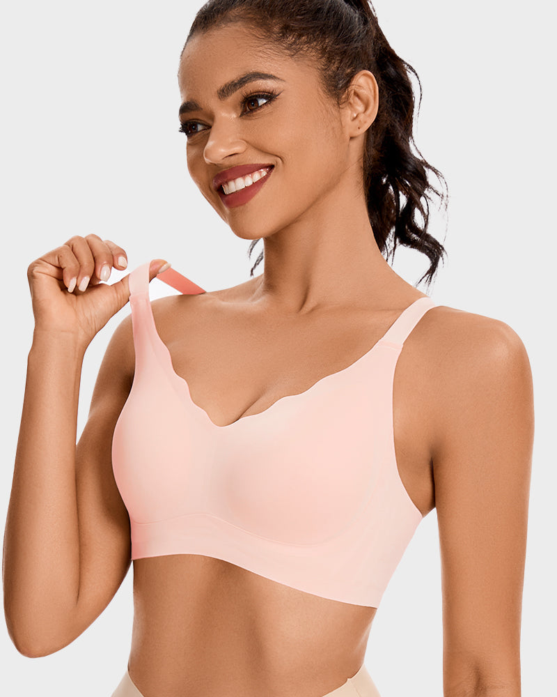 Seamless Wireless Smoothing Push-Up Bra - FirmaSmooth