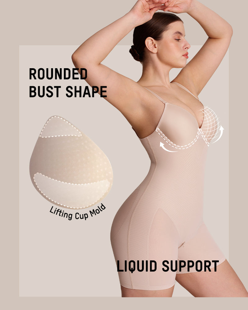 Seamless Full-Body Shaping Bodysuit - FirmaSculpt