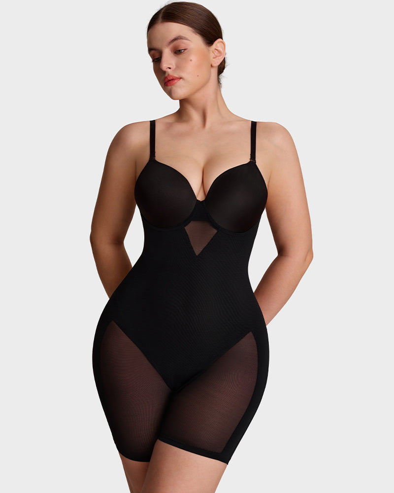 Seamless Full-Body Shaping Bodysuit - FirmaSculpt