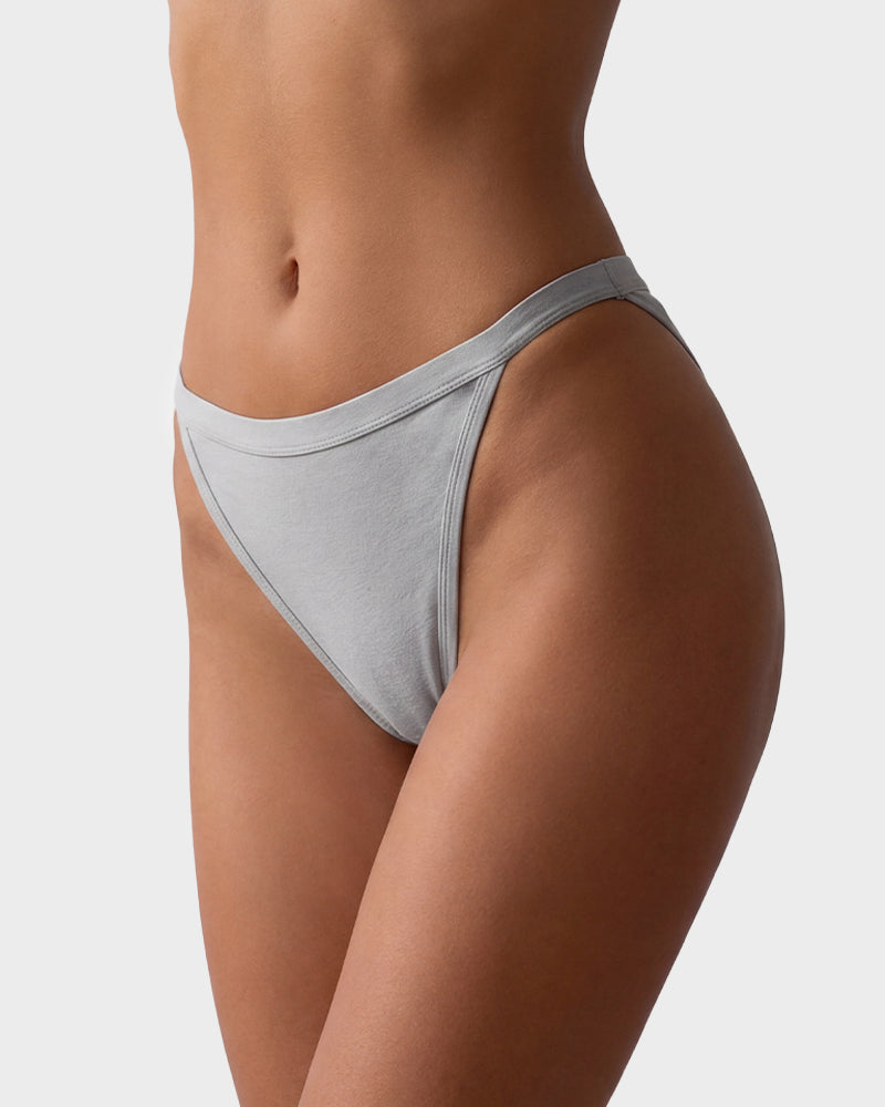 Seamless High-Cut Briefs 5-Pack - FirmaSmooth