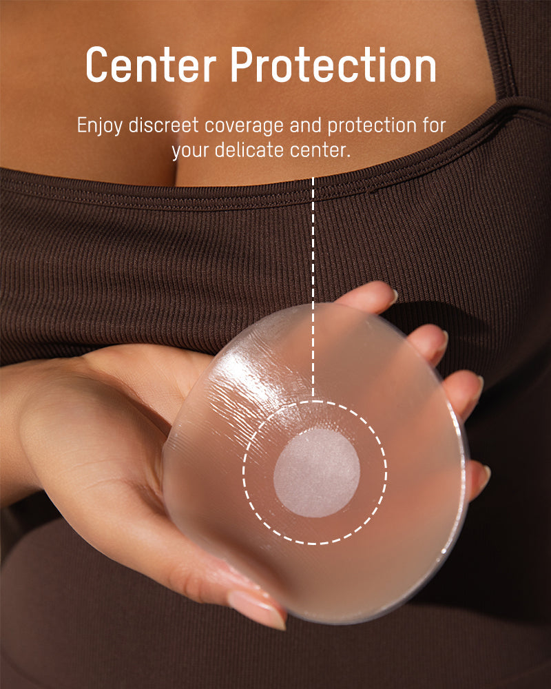 Seamless Non-Adhesive Nipple Covers 2-Pack - FirmaSmooth