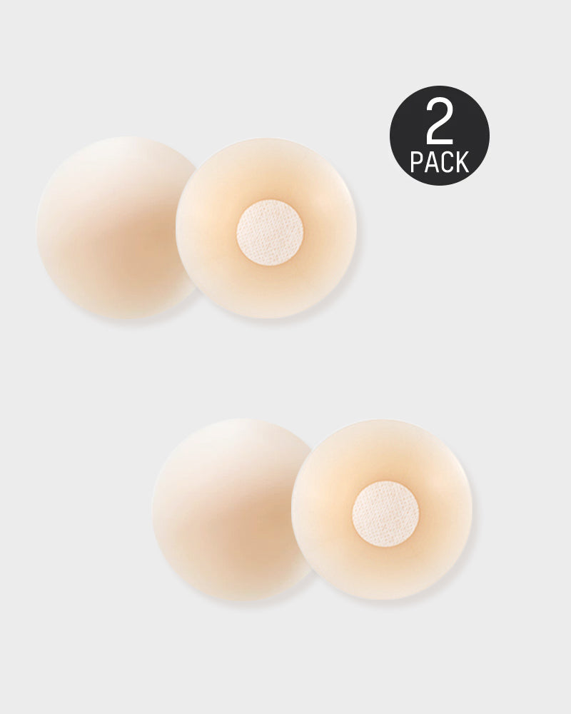 Seamless Non-Adhesive Nipple Covers 2-Pack - FirmaSmooth