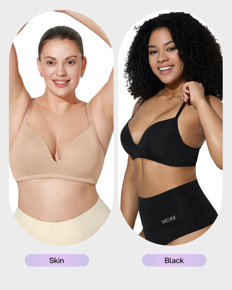 Seamless One-Piece Wireless Bra - FirmaSoft