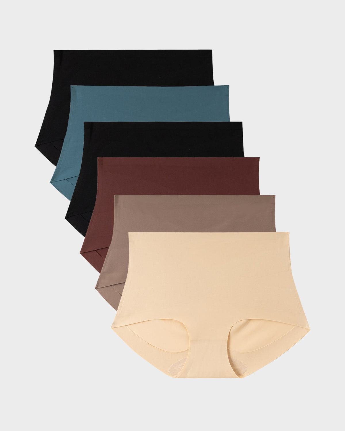 Seamless High-Waist Shaping Knickers 6-Pack - FirmaControl