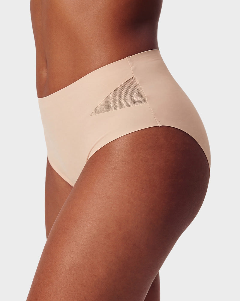 Seamless Mesh Cutout Knickers 5-Pack - FirmaBreeze