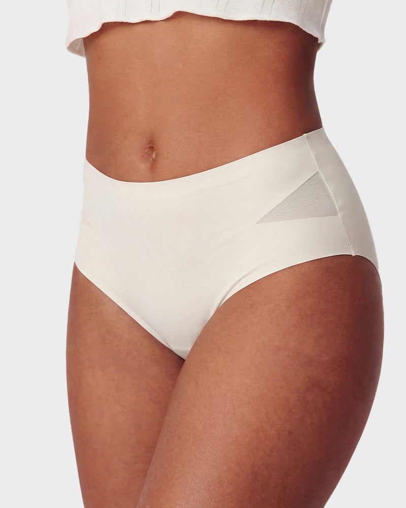 Seamless Mesh Cutout Knickers 5-Pack - FirmaBreeze