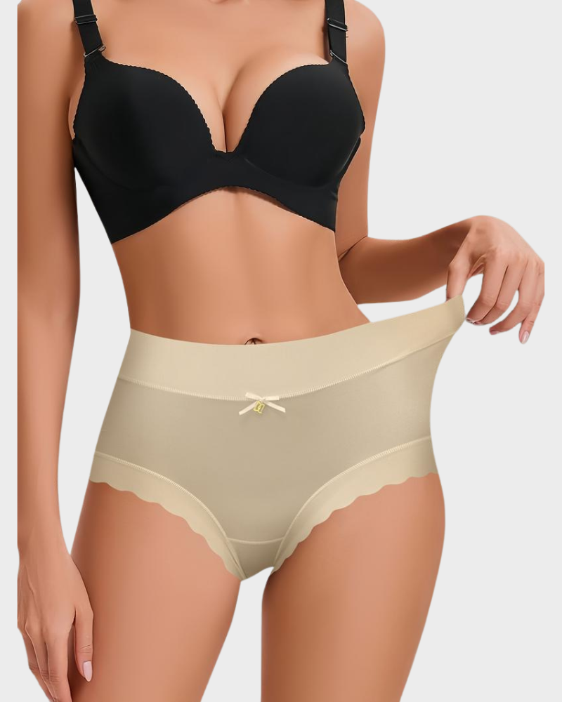 Silky High-Waist Seamless Briefs 6-Pack - FirmaSmooth