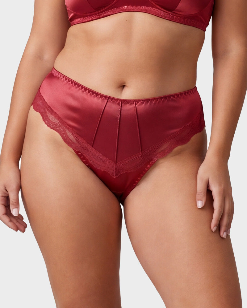 Silky Lace Seamless Bikini Underwear 5-Pack - FirmaLace