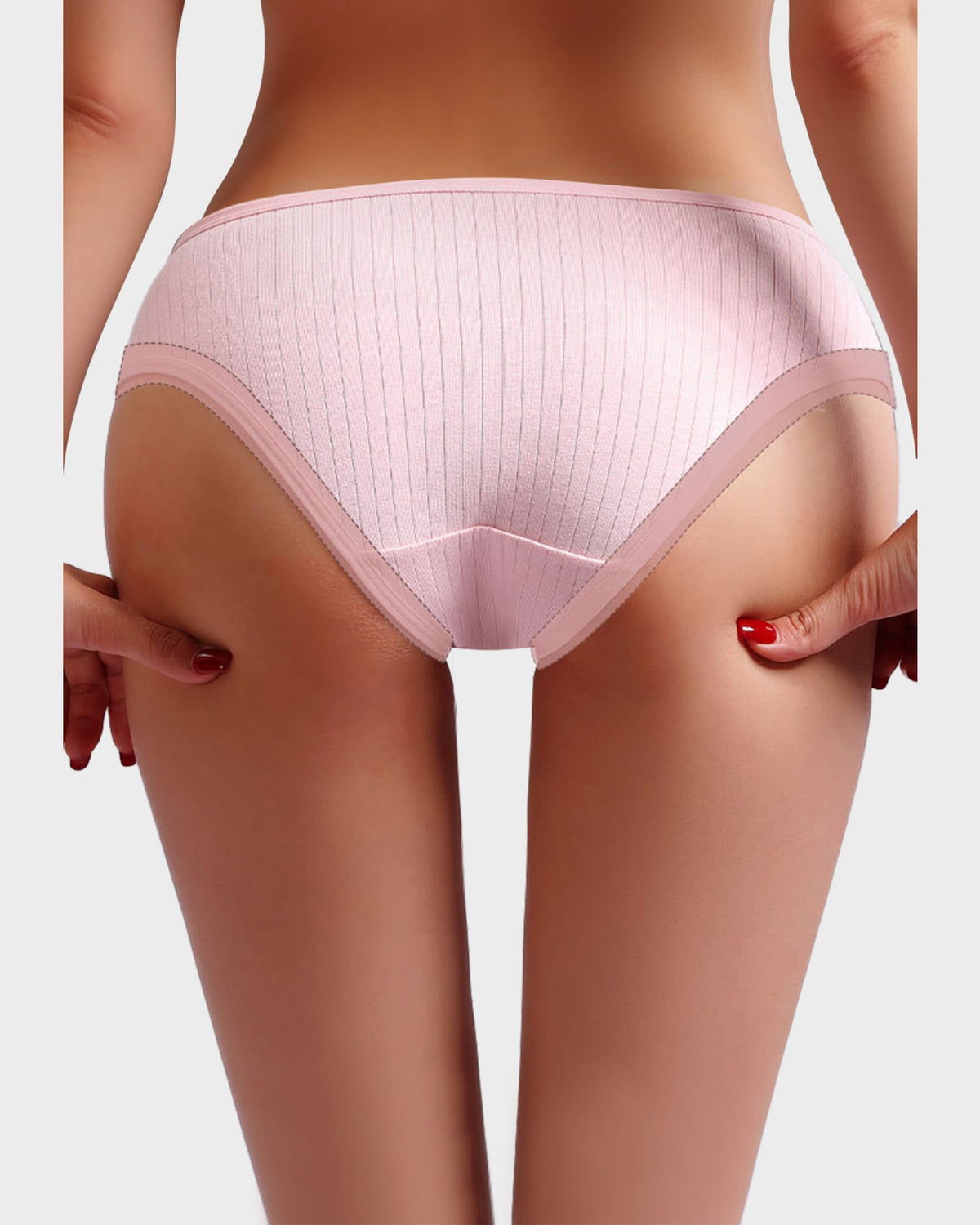 Soft & Breathable Low-Waist Cotton Briefs 4-Pack - FirmaSoft