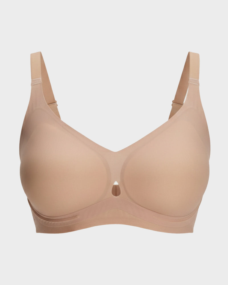 Teardrop Cutout Wireless Support Bra - FirmaLift