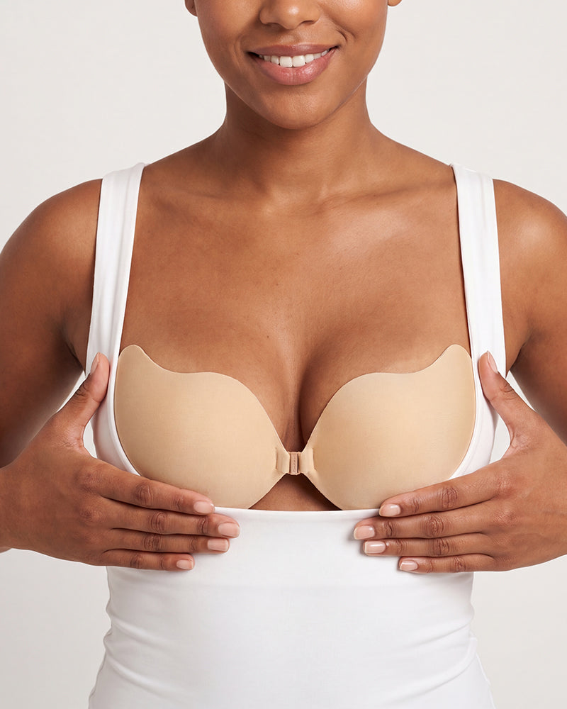 Stick-On Push-Up Adhesive Bra 2-Pack - FirmaHold