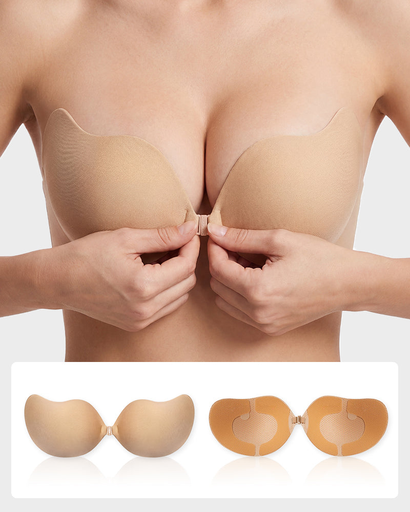 Stick-On Push-Up Adhesive Bra 2-Pack - FirmaHold