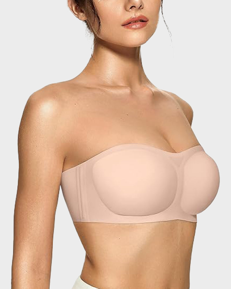 Strapless Wireless Padded Bandeau Bra - FirmaHold