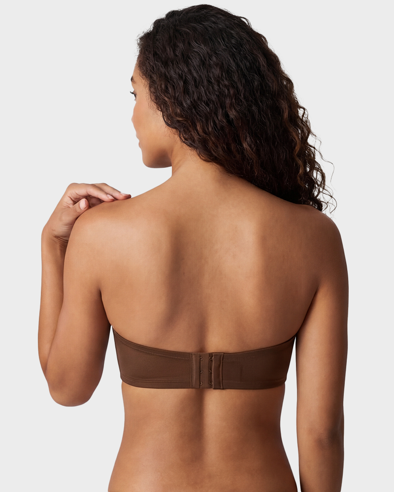Strapless Mesh Underwire Balconette Bra - FirmaBreeze