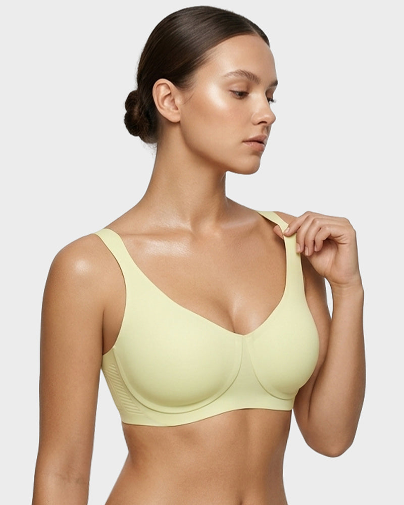 Teardrop Wireless Minimizer Bra with Full Coverage - FirmaSmooth