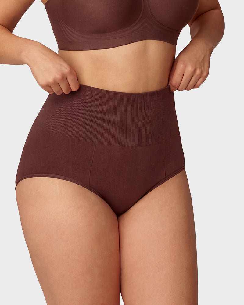 Invisible Seamless Tummy Control Knickers 3-Pack - FirmaControl