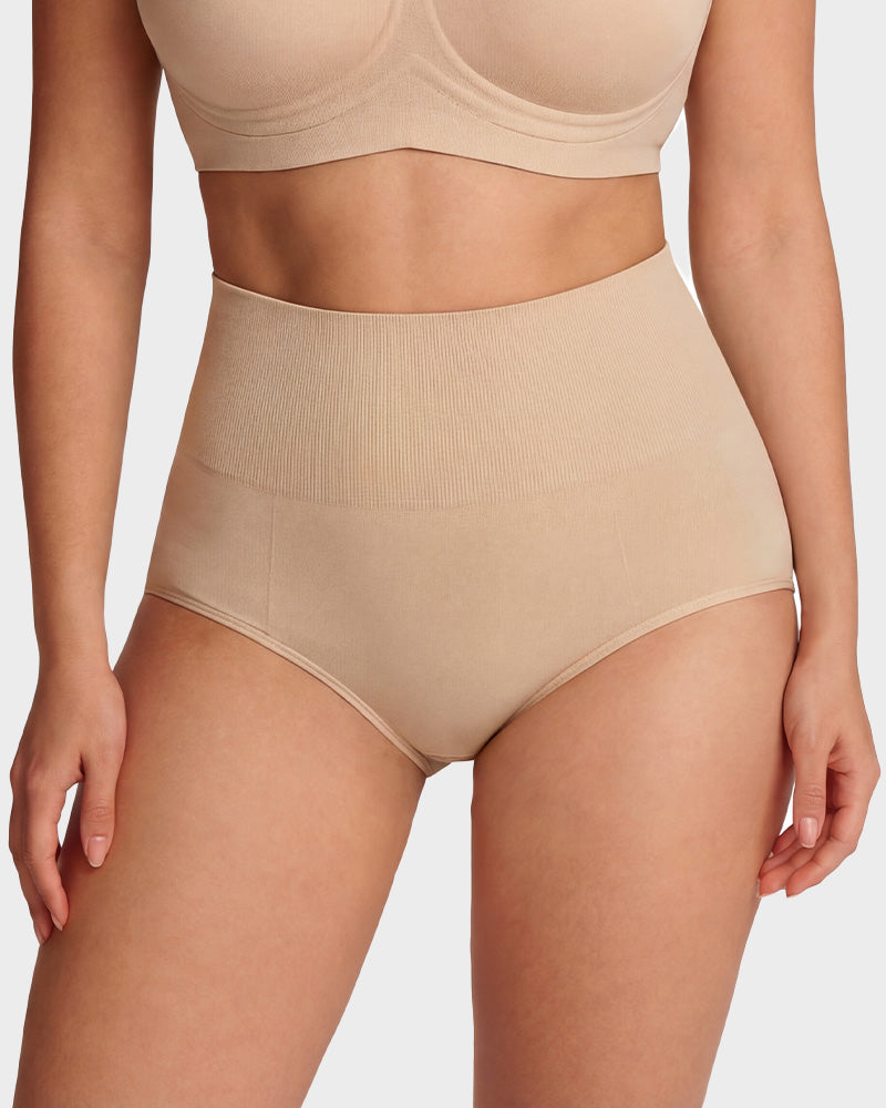 Invisible Seamless Tummy Control Knickers 3-Pack - FirmaControl