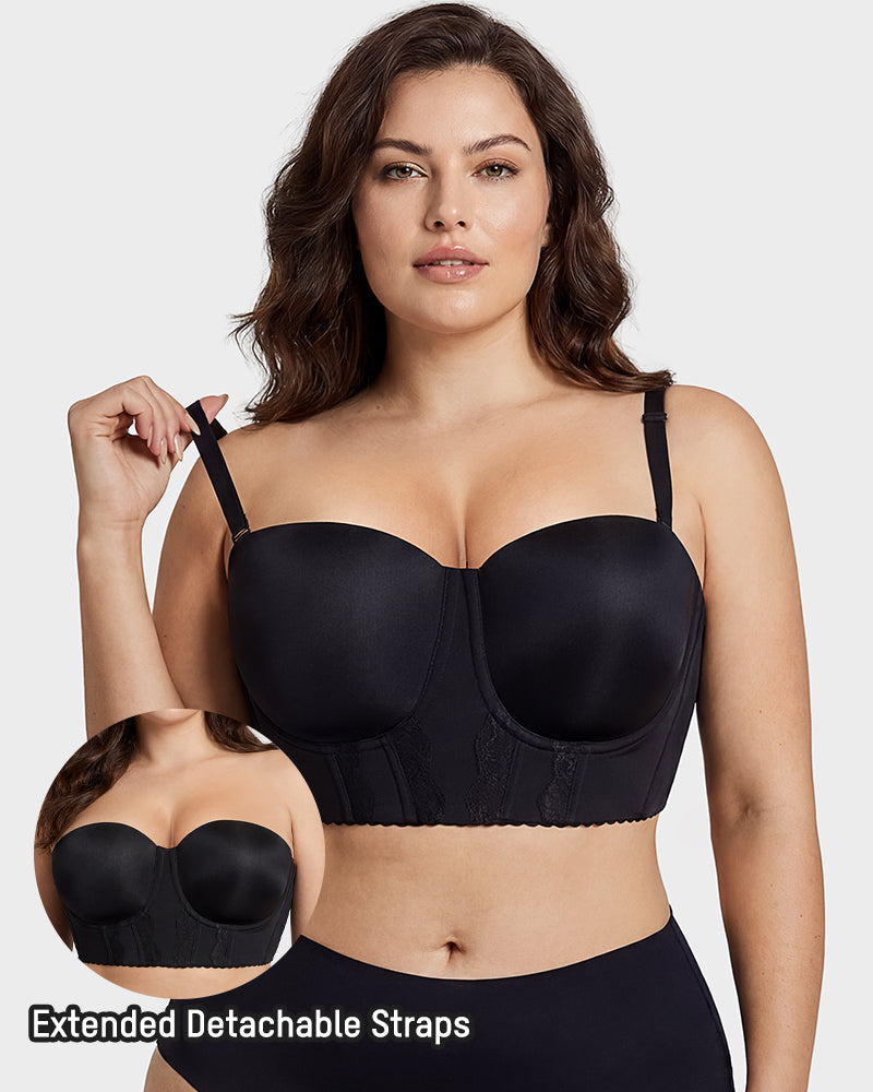 Low Back Strapless Bra - FirmaHold