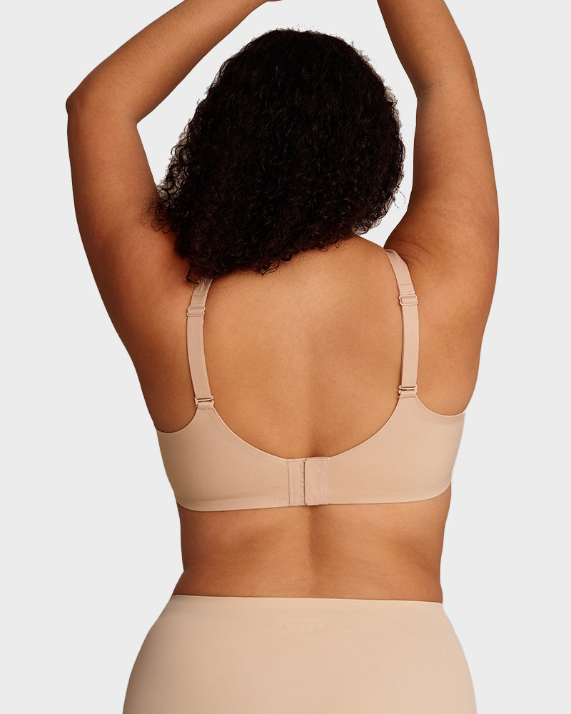 Adjustable Underwire Deep V-Neck Bra - FirmaLift