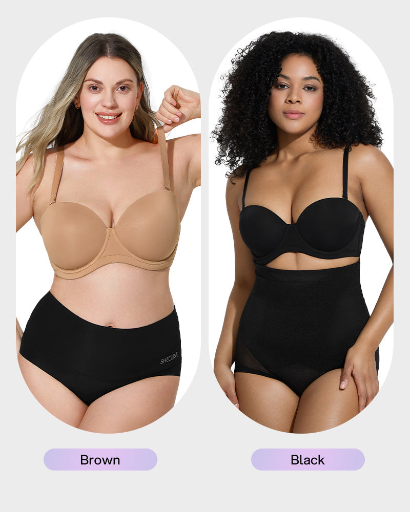 Moulded Cup Underwire Bra with Removable Straps - FirmaFlex