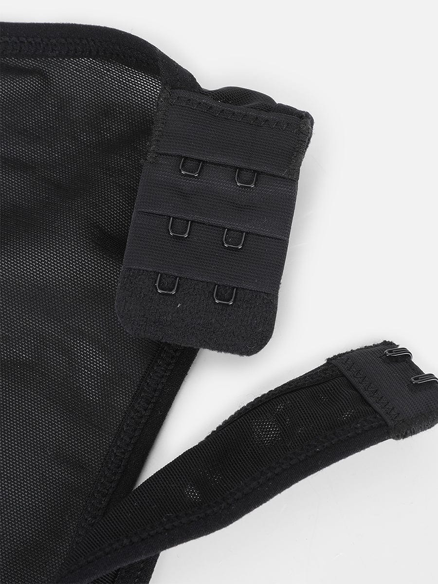 Post Surgery Full Body Shapewear with U-Shaped Chest Support and Waist Control - FirmaActive