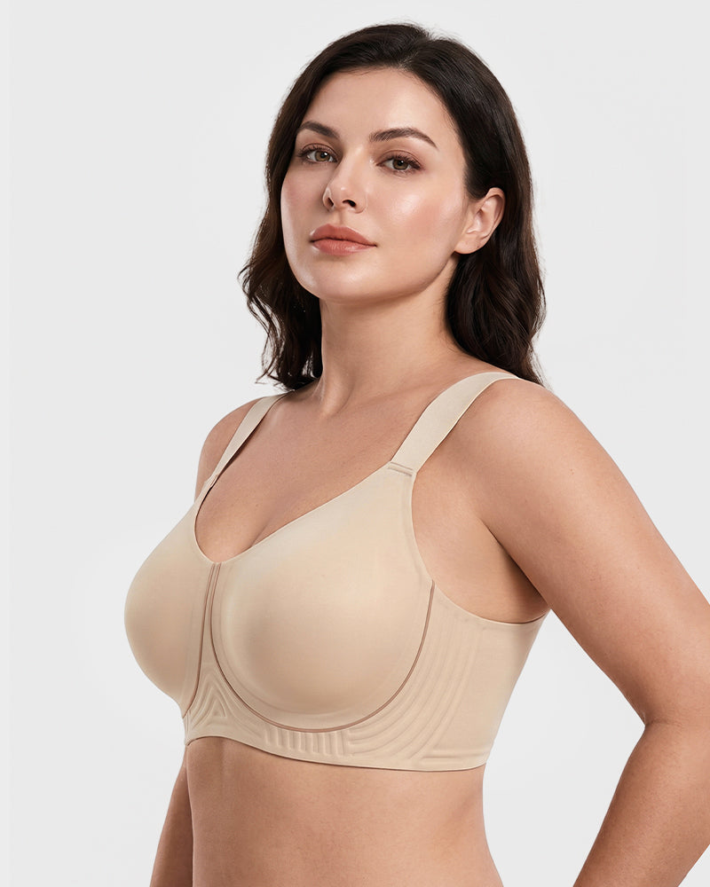Wireless Minimising Bra with Full Coverage - FirmaSmooth