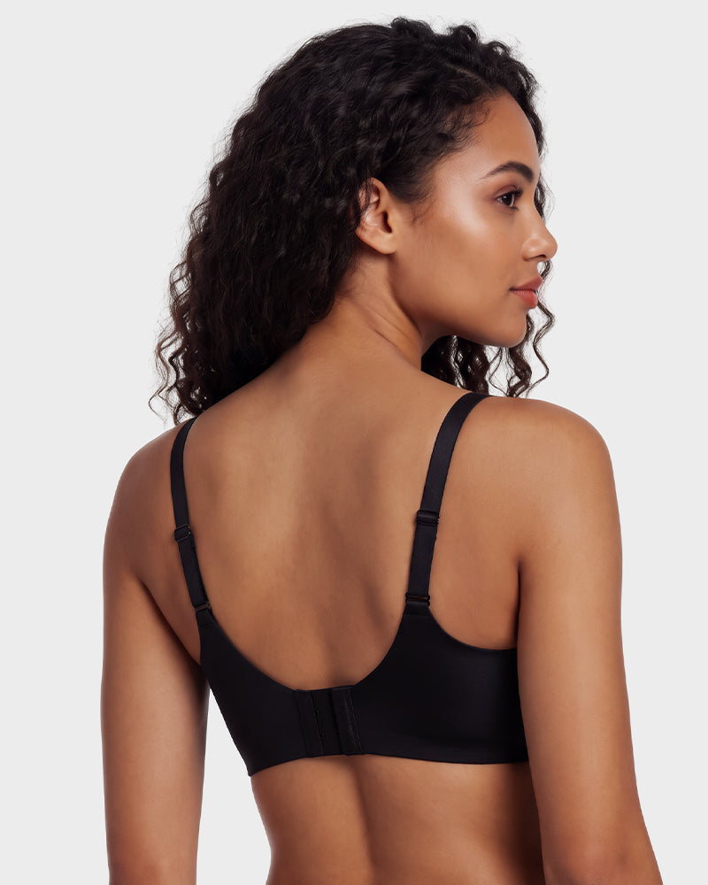 Wireless Low-Cut Seamless Bra with 3D Cups - FirmaSoft