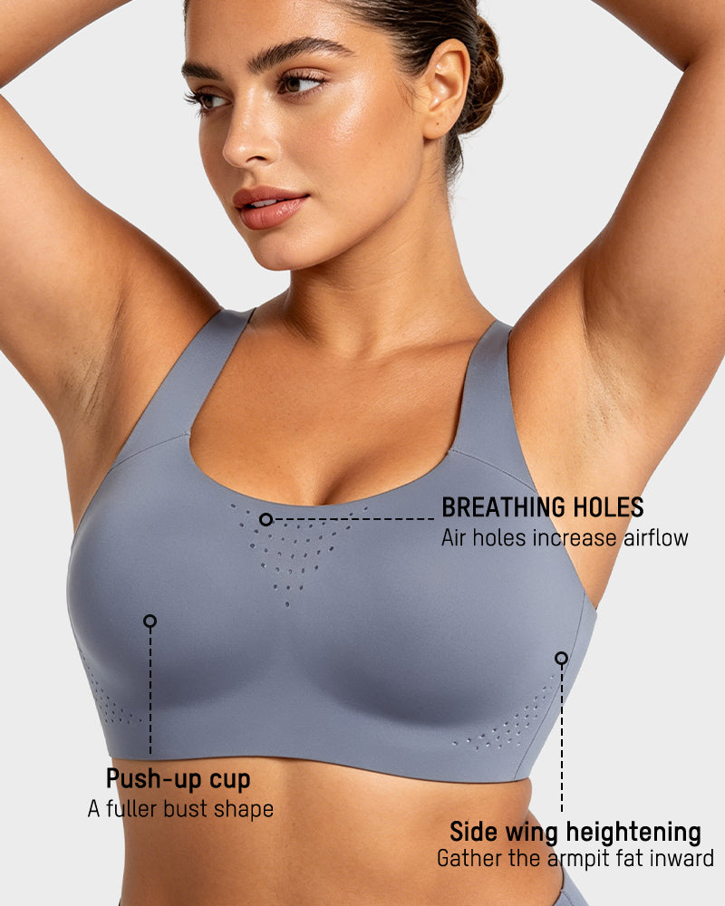 Wireless Ventilated Sports Bra - FirmaActive