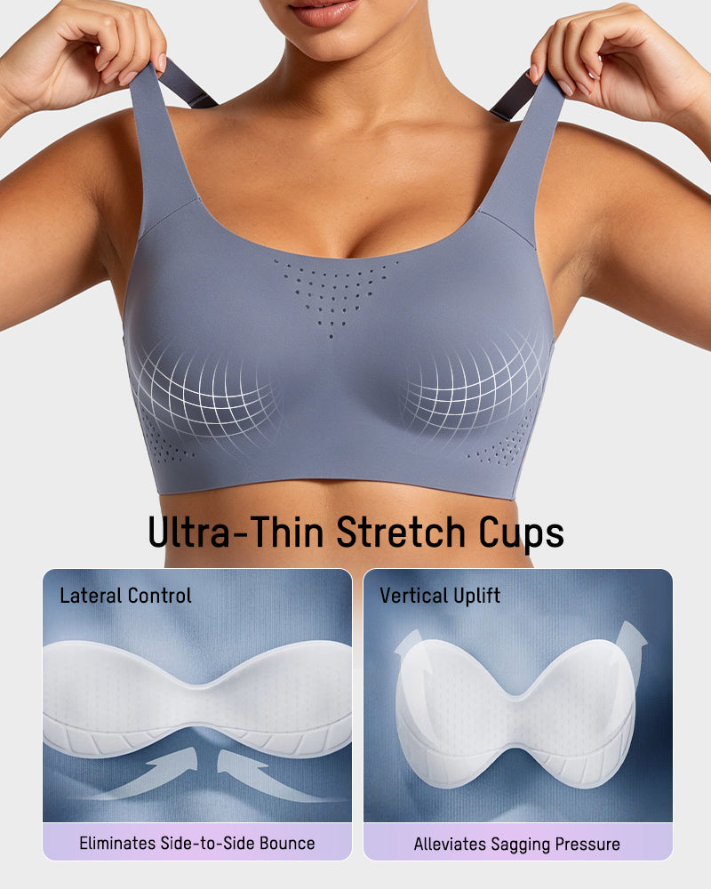 Wireless Ventilated Sports Bra - FirmaActive