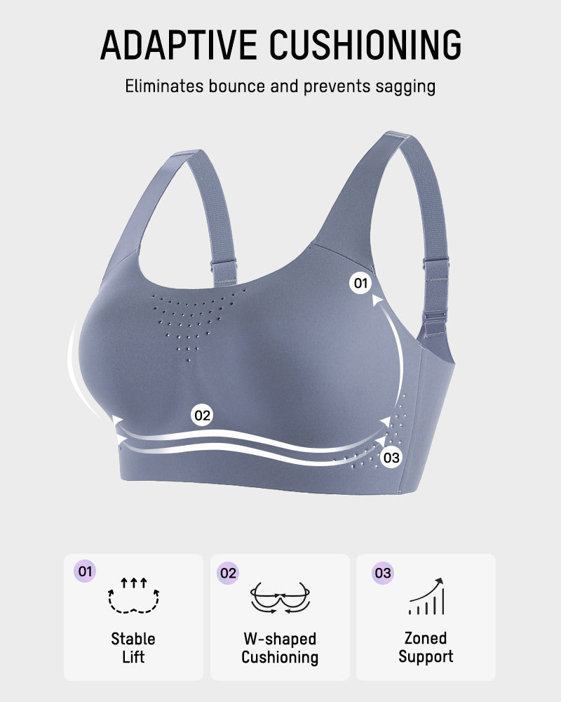 Wireless Ventilated Sports Bra - FirmaActive