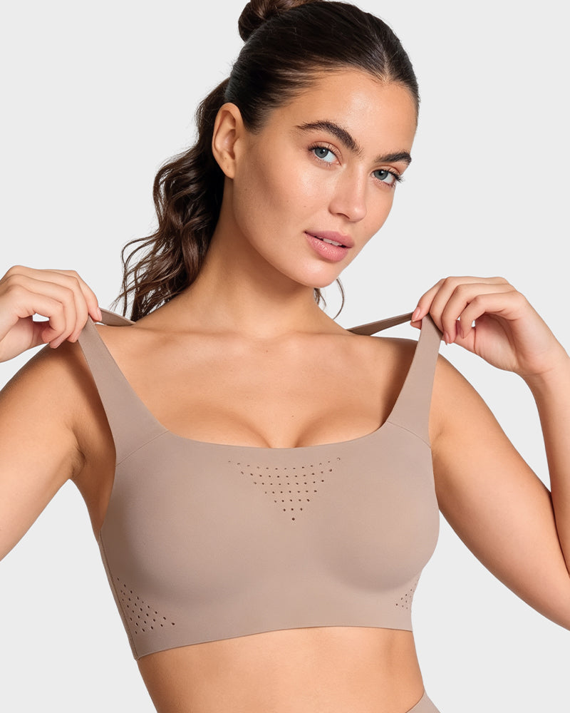 Wireless Ventilated Sports Bra - FirmaActive