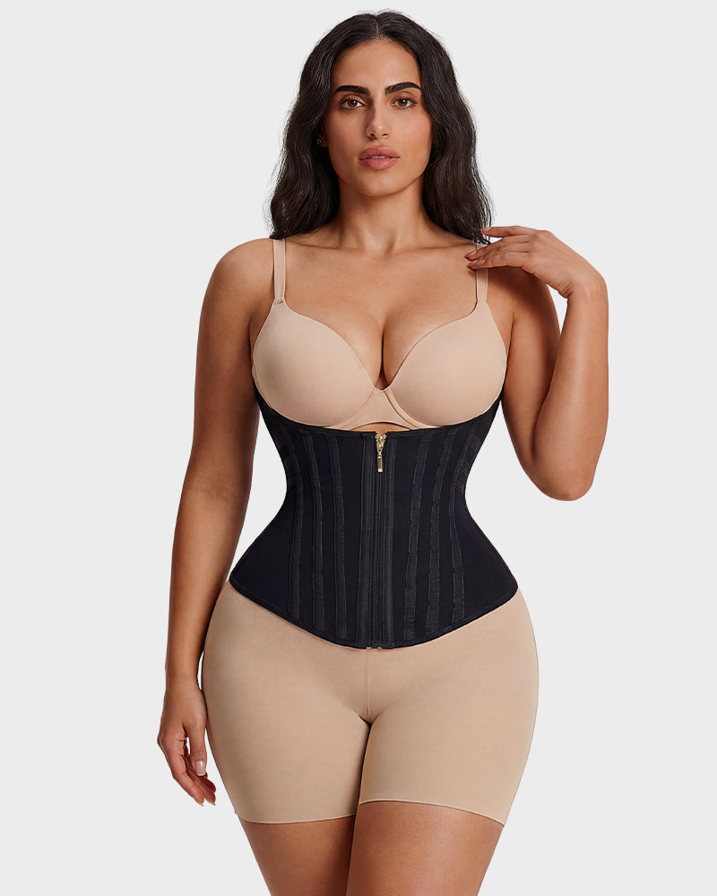Steel-Boned Hourglass Waist Trainer - FirmaControl
