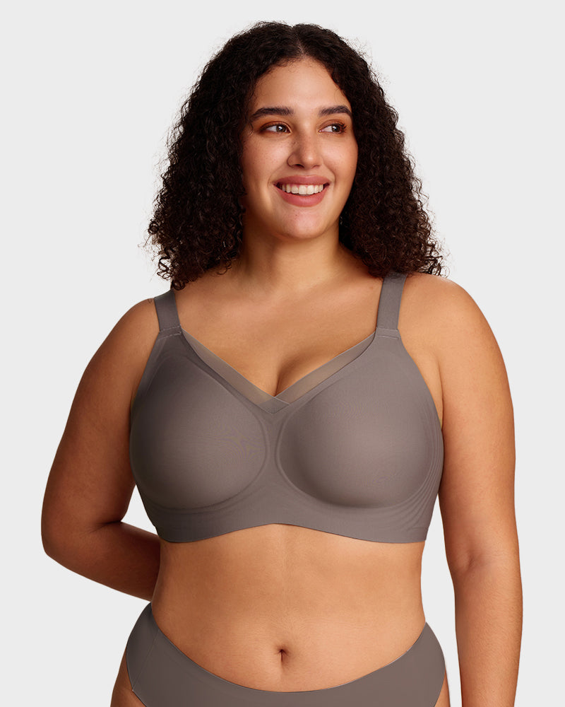 Women’s Wireless V-Mesh Support Bralette - FirmaBreeze