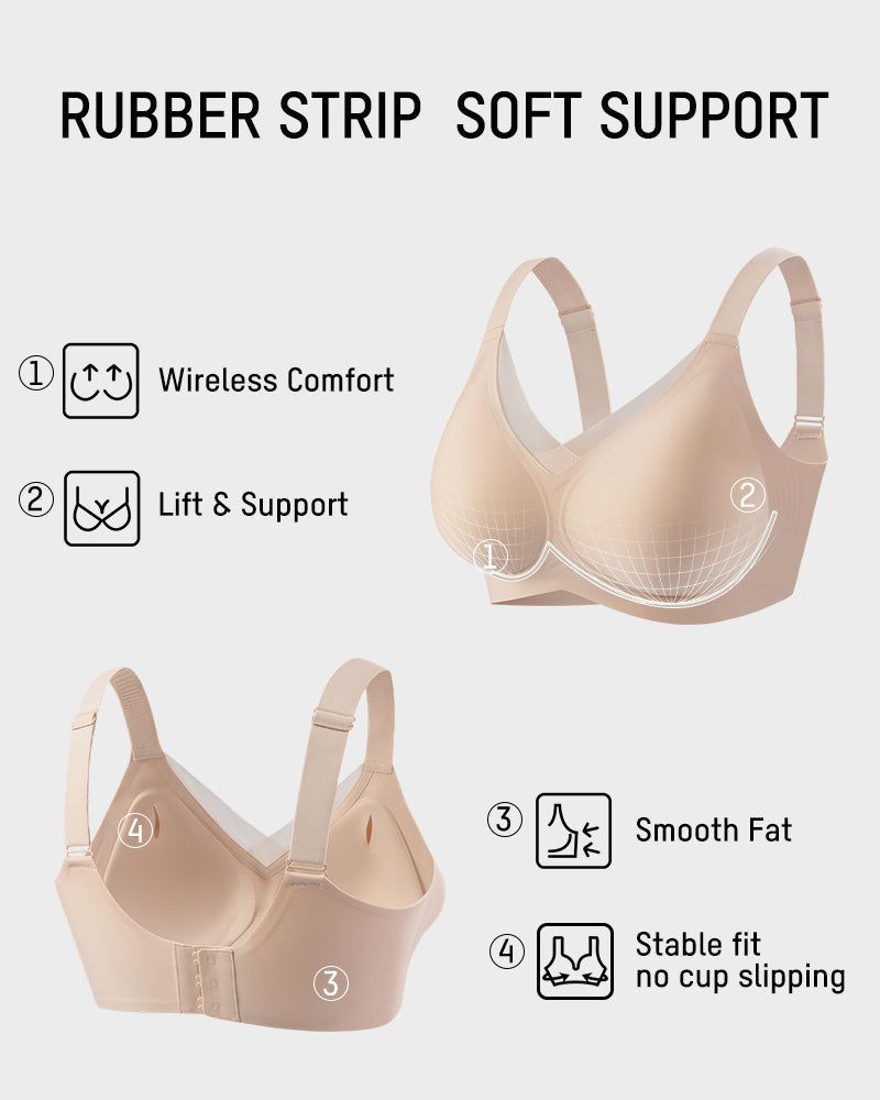Women’s Wireless V-Mesh Support Bralette - FirmaBreeze
