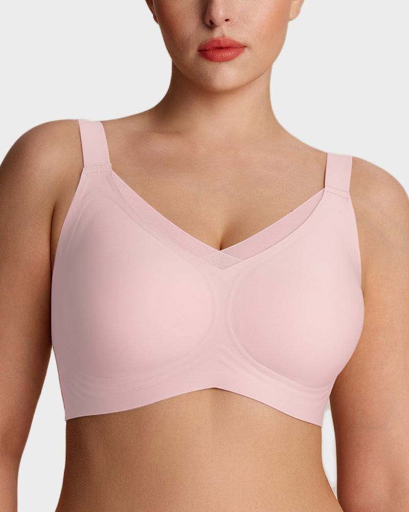 Women’s Wireless V-Mesh Support Bralette - FirmaBreeze