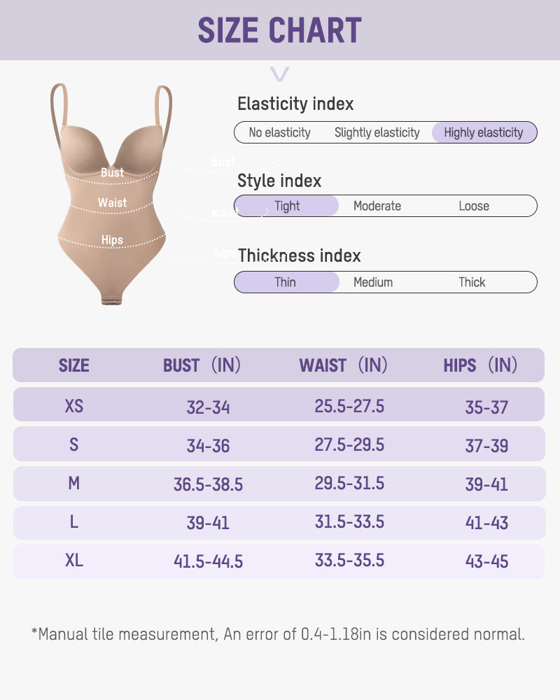 All-in-One Shaping Thong Bodysuit - FirmaSculpt