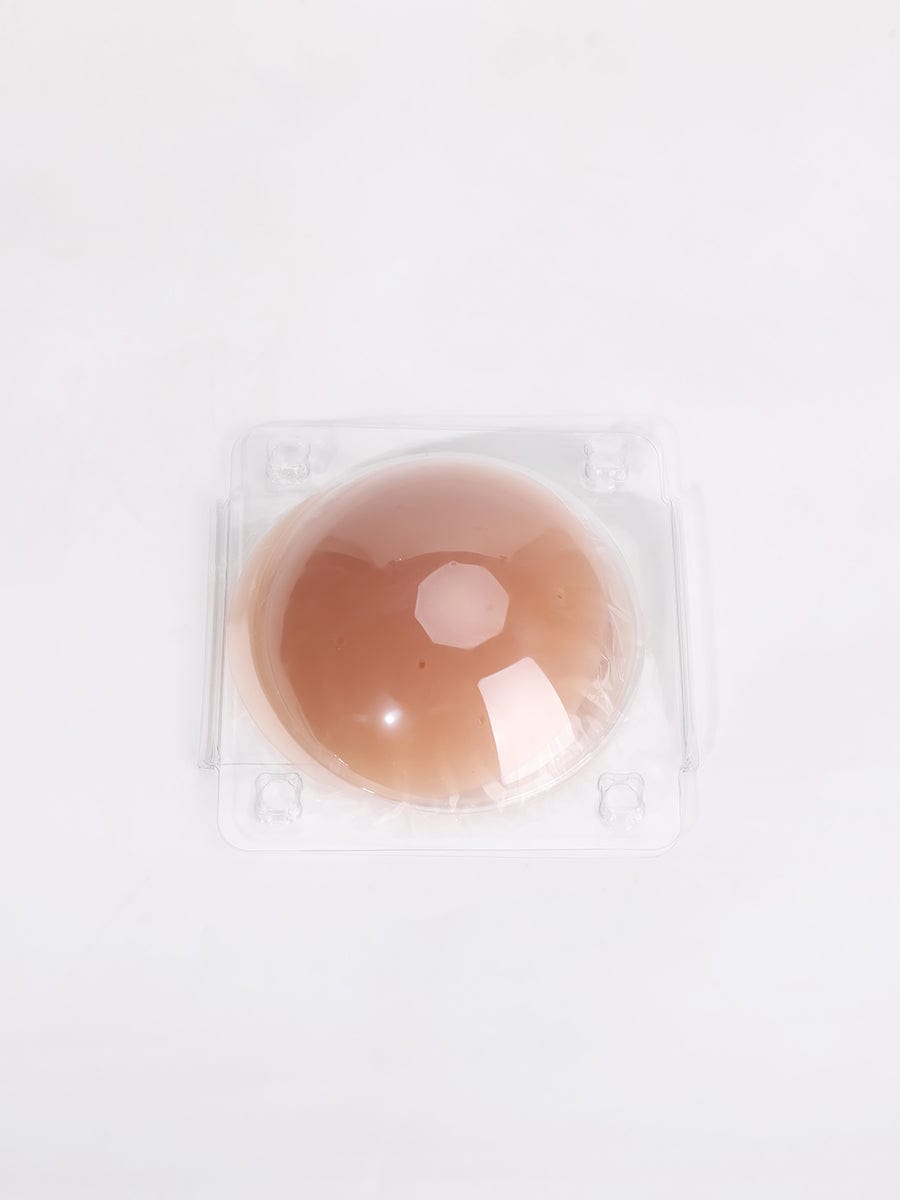 No-Show Adhesive Reusable Silicone Nipple Covers for Strapless Dress - FirmaActive