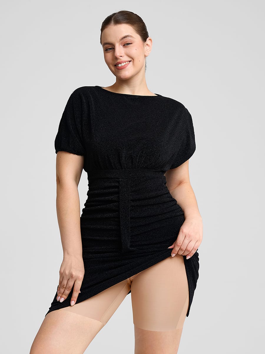 Wide Elastic Full Bust Compression Tummy Control Body Shaper - FirmaSculpt