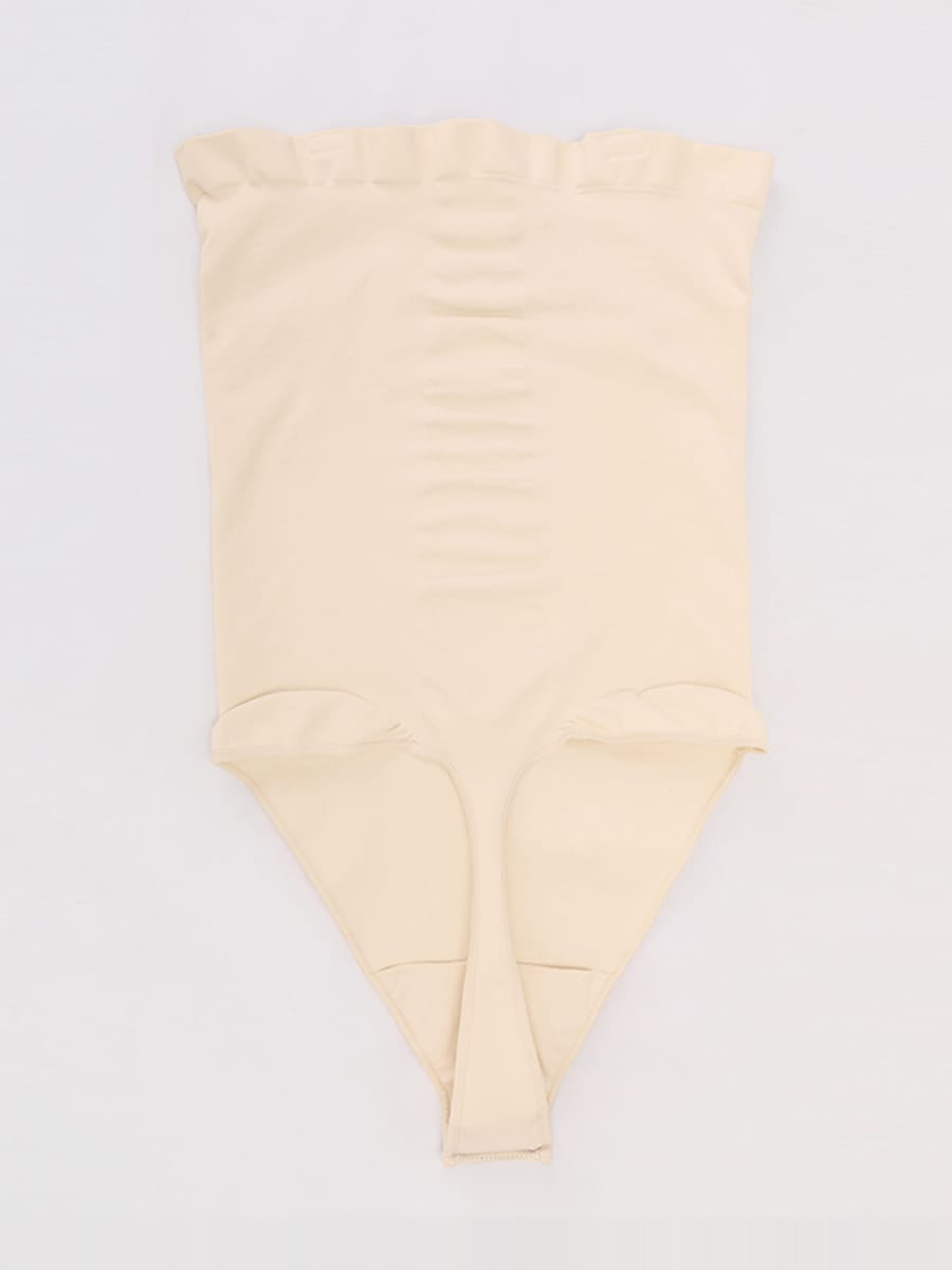 Seamless Strapless Tummy Control Thong Bodysuit - FirmaLift