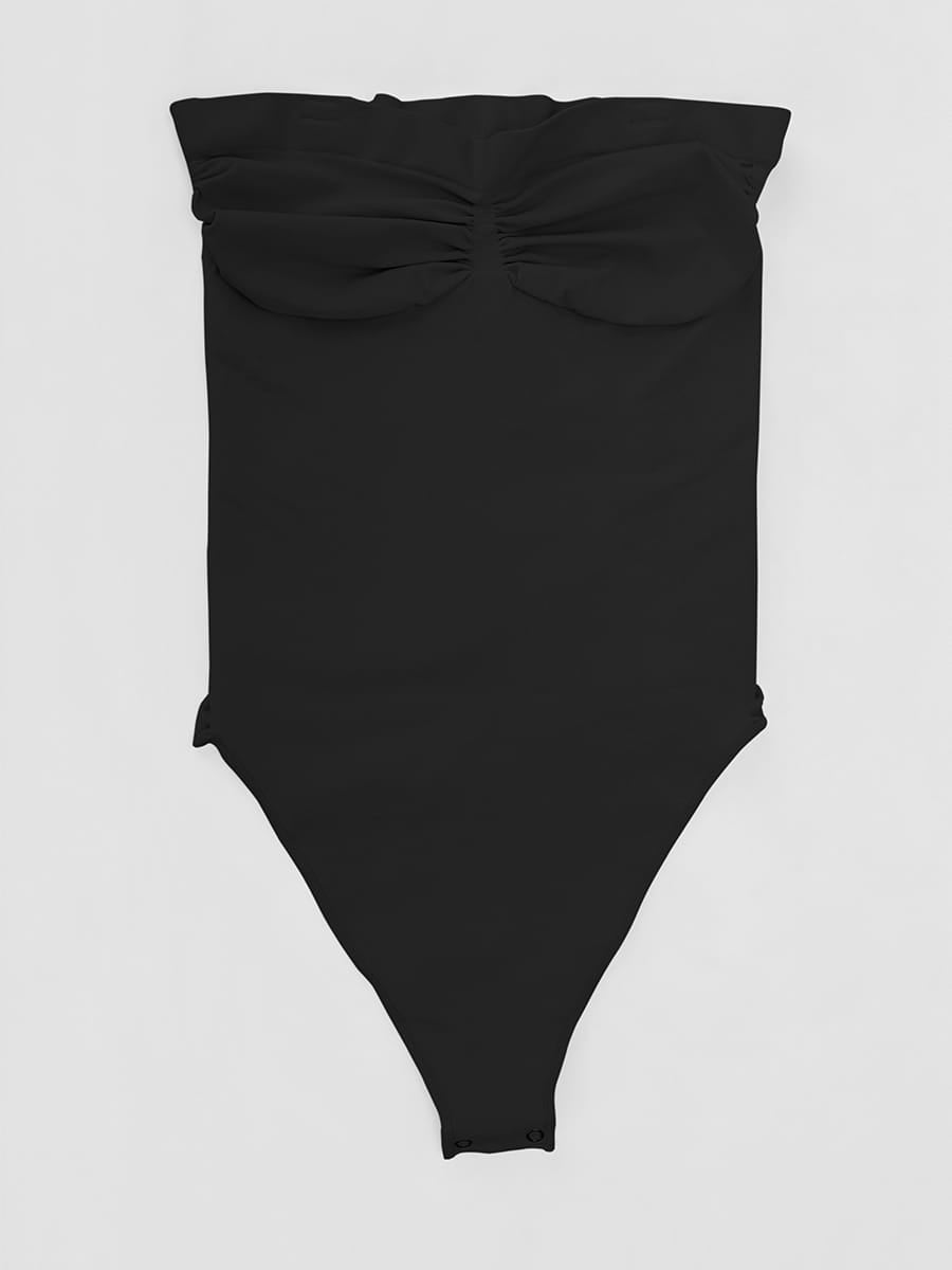 Seamless Strapless Tummy Control Thong Bodysuit - FirmaLift