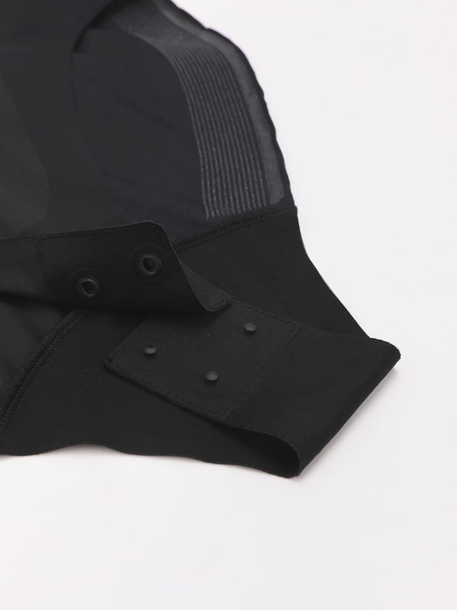 Light Shaping V-Neck Bodysuit with Liquid LYCRA™ - FirmaSculpt