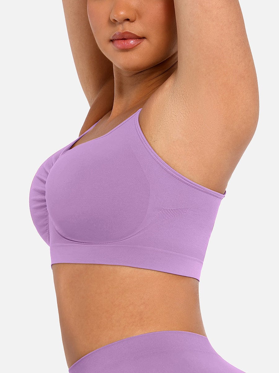 Wireless Supportive Shaping Bra with Adjustable Straps - FirmaActive