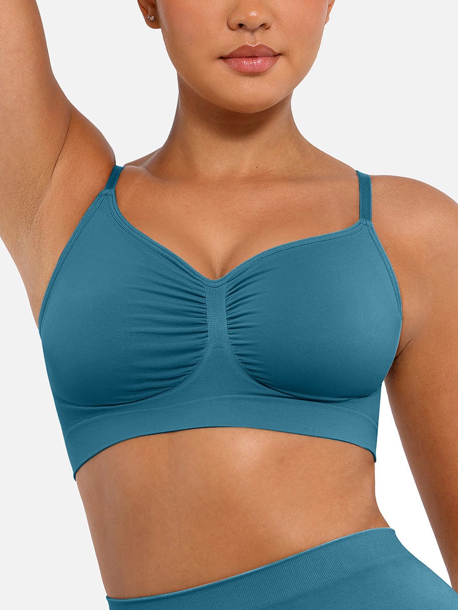 Wireless Supportive Shaping Bra with Adjustable Straps - FirmaActive