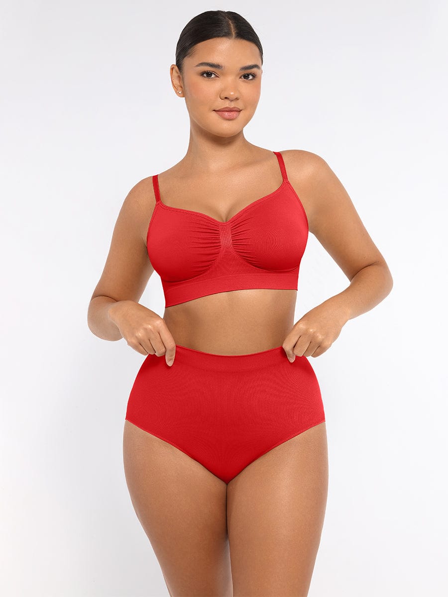 Wireless Supportive Shaping Bra with Adjustable Straps - FirmaActive