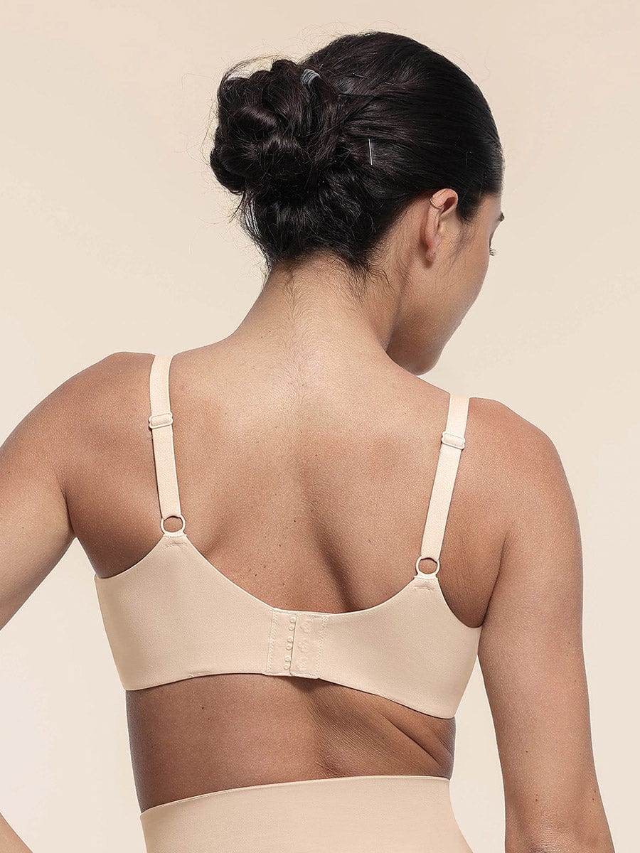 Sexy Mesh Full Coverage Unlined Underwire Bra with Adjustable Straps - FirmaLift