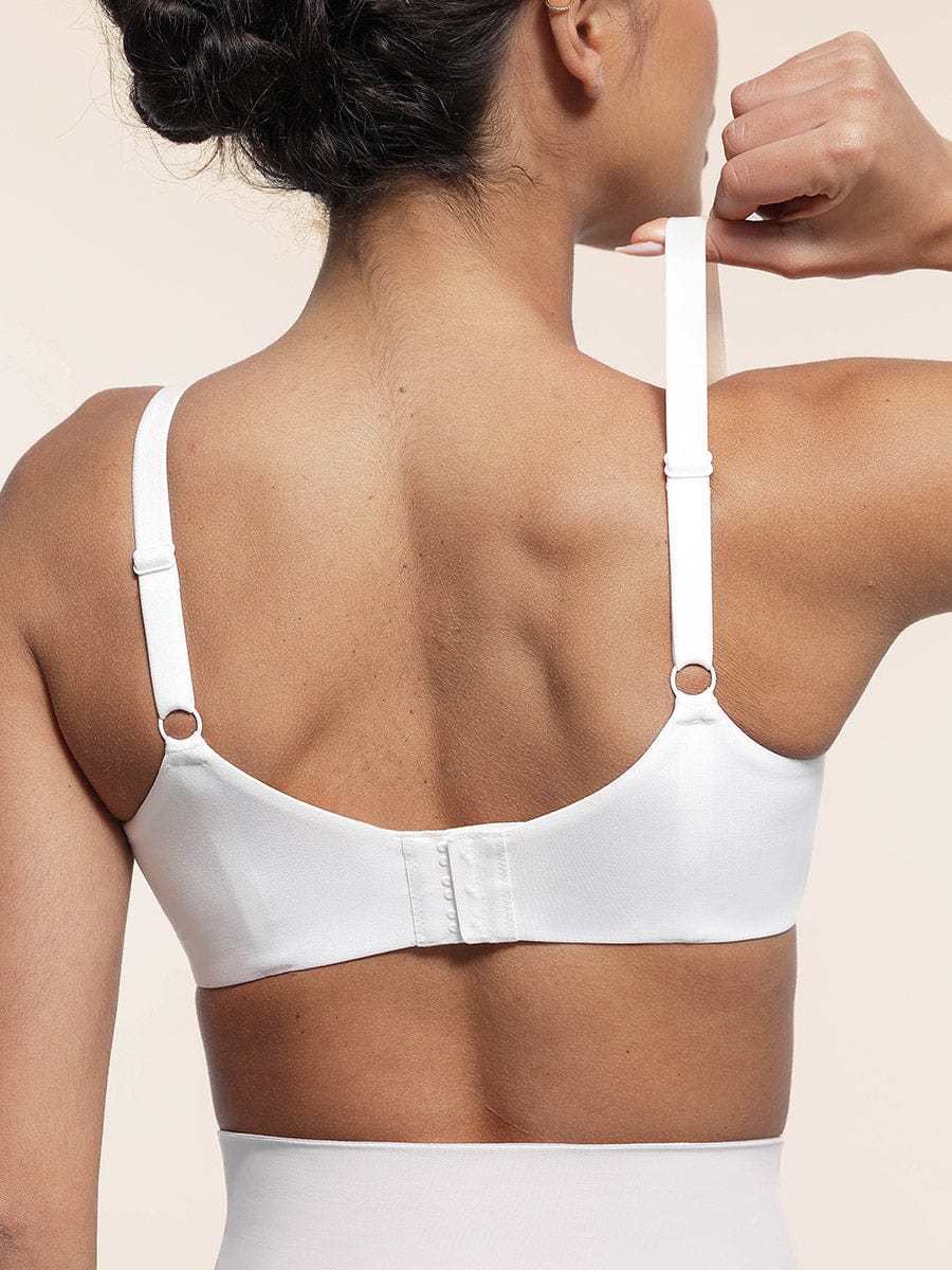Sexy Mesh Full Coverage Unlined Underwire Bra with Adjustable Straps - FirmaLift