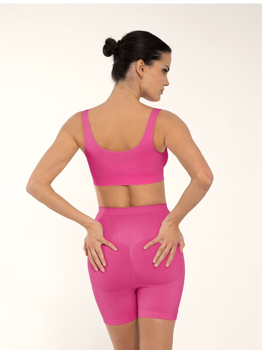 Seamless Shaping Bust Support Bra with Wider Back - FirmaLift