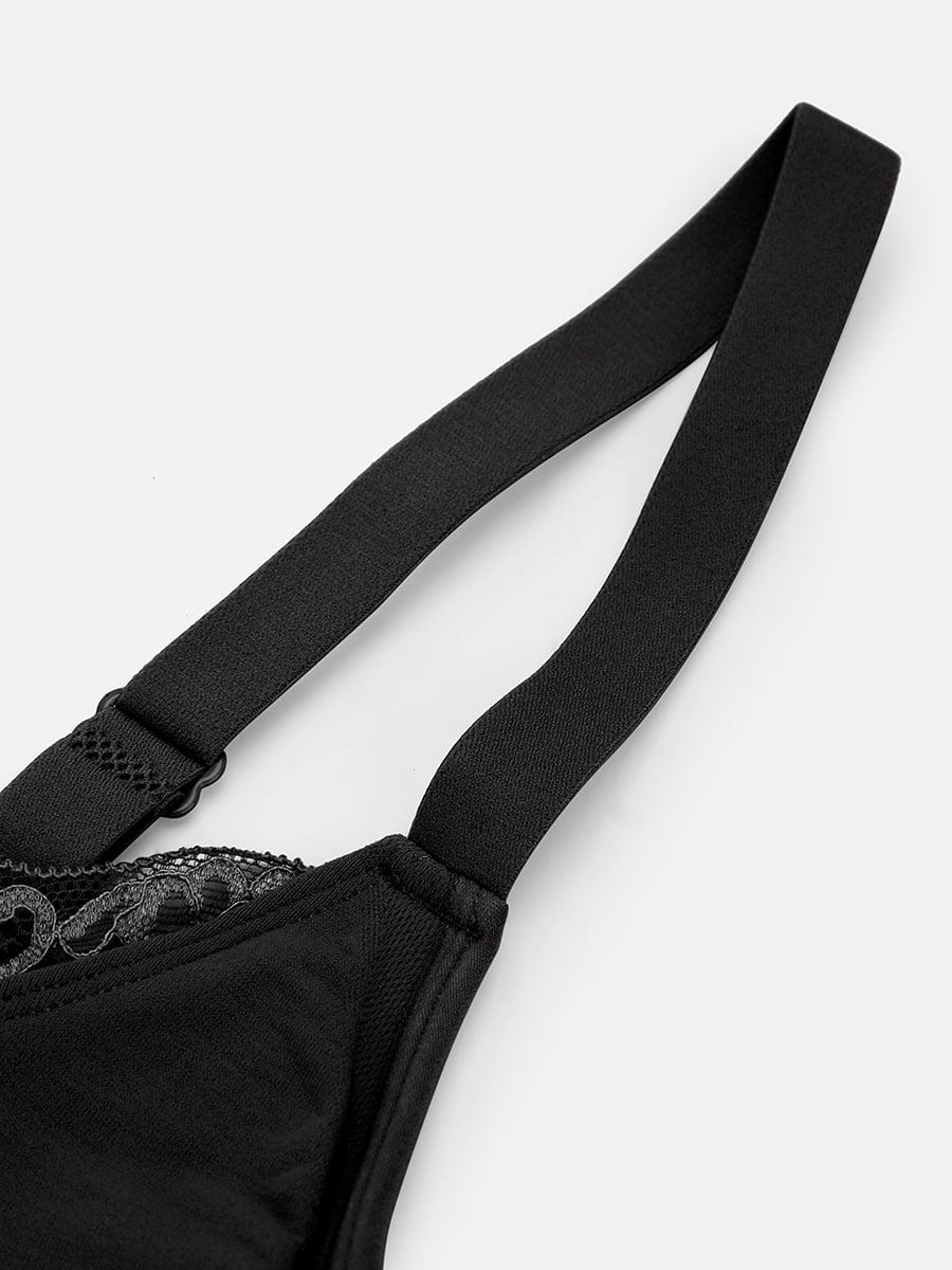 Seamless Scoop Neck Bralette with Smooth Back - FirmaSoft